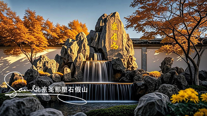 塑石假山施工.jpeg 塑石假山施工