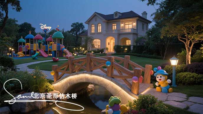 水泥仿木橋.jpeg 水泥仿木橋