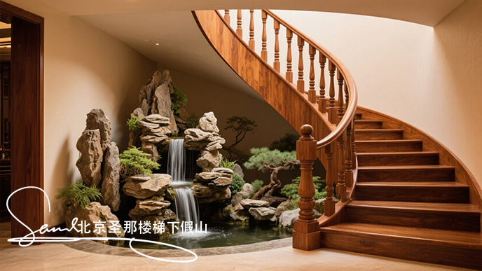 樓梯假山.jpeg 樓梯假山