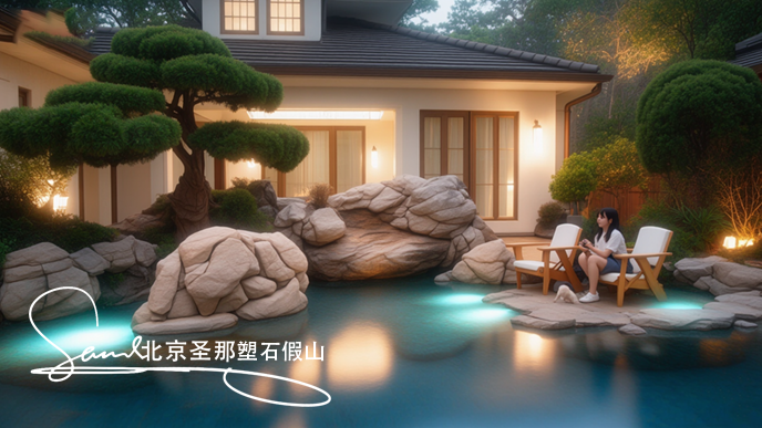 別墅水墻.jpg 別墅水墻