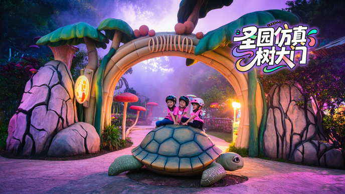 仿真樹(shù)大門(mén)